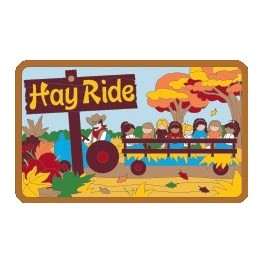 Hay Ride fun patch