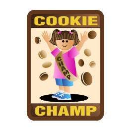 Cookie Champ fun patch