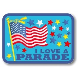 I Love a Parade fun patch