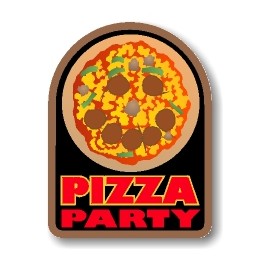Pizza Party fun patch