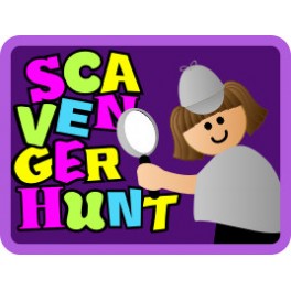 Scavenger Hunt fun patch