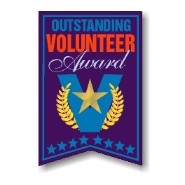 Outstanding Volunteer Award patch