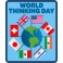 World Thinking Day (Flags) fun patch