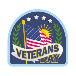 Veterans Day fun patch
