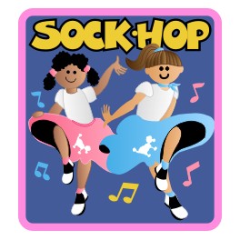 Sock Hop fun patch