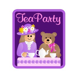 Tea Party fun patch