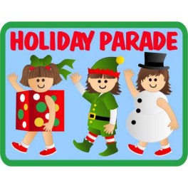 Holiday Parade (trio)  fun patch