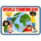 World Thinking Day (4 Girls & Globe)